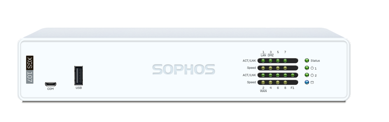 XGS 107 Security Appliance XStream - Standard MSP